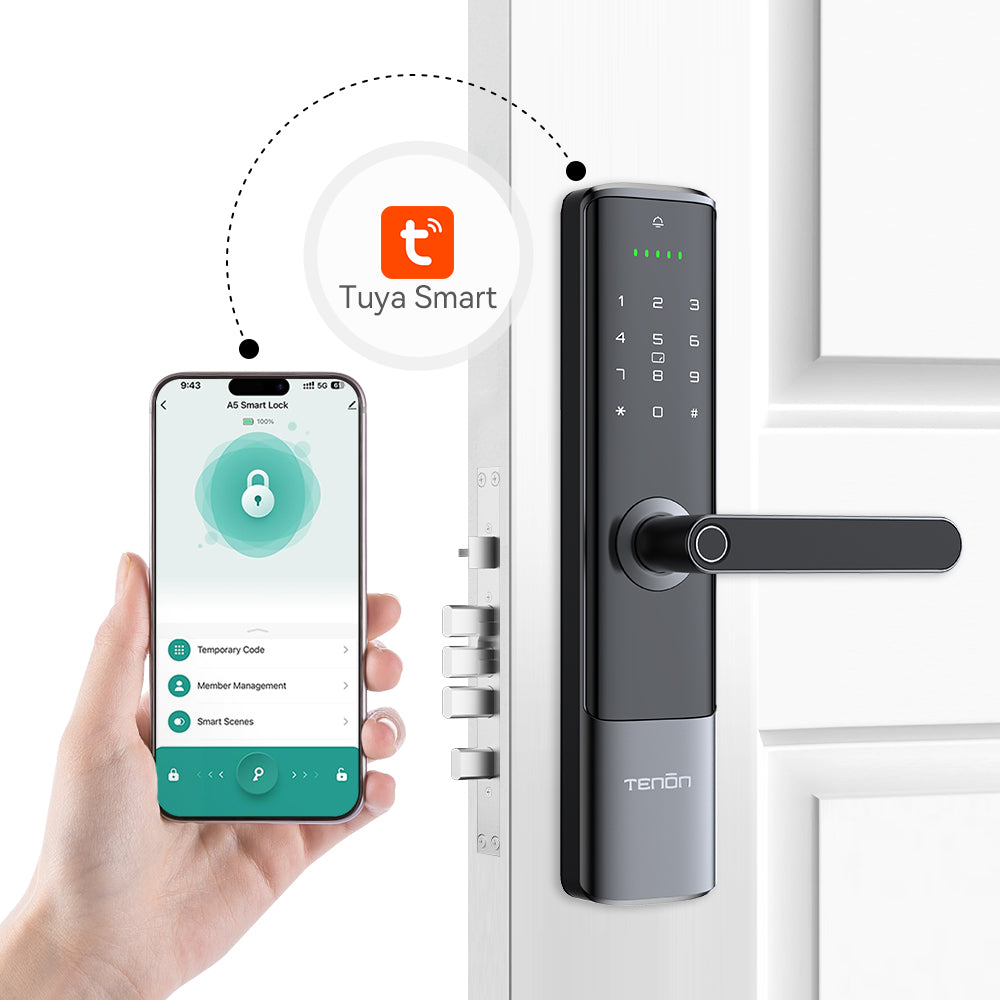 Tenon K6 Keyless Entry Door Lock with App Control