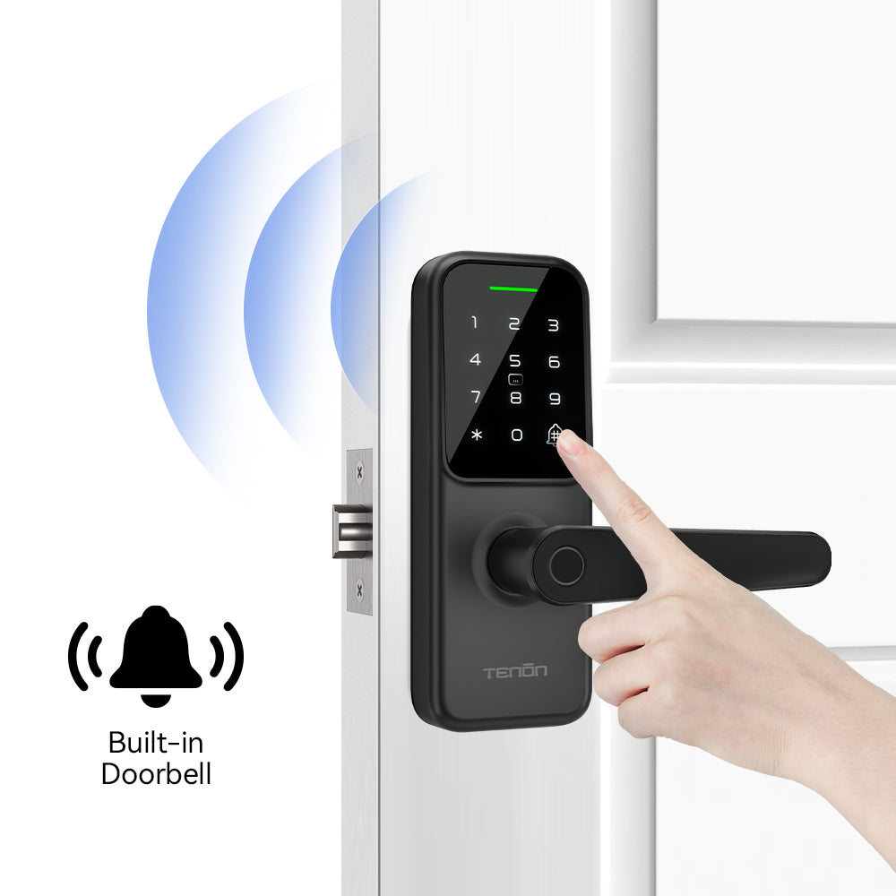 Tenon K8 Built-in WiFi Smart Door Lock with Handle