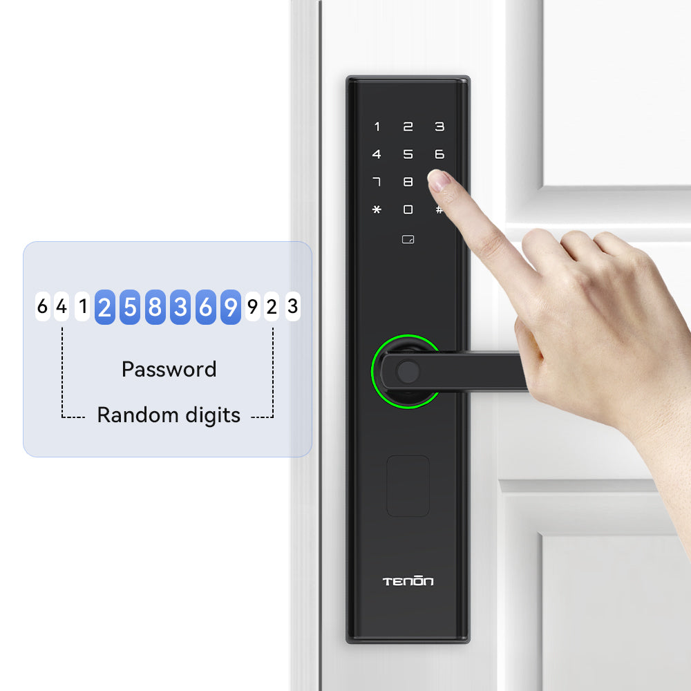 Tenon E5c Biometric Fingerprint Smart Front Door Lock