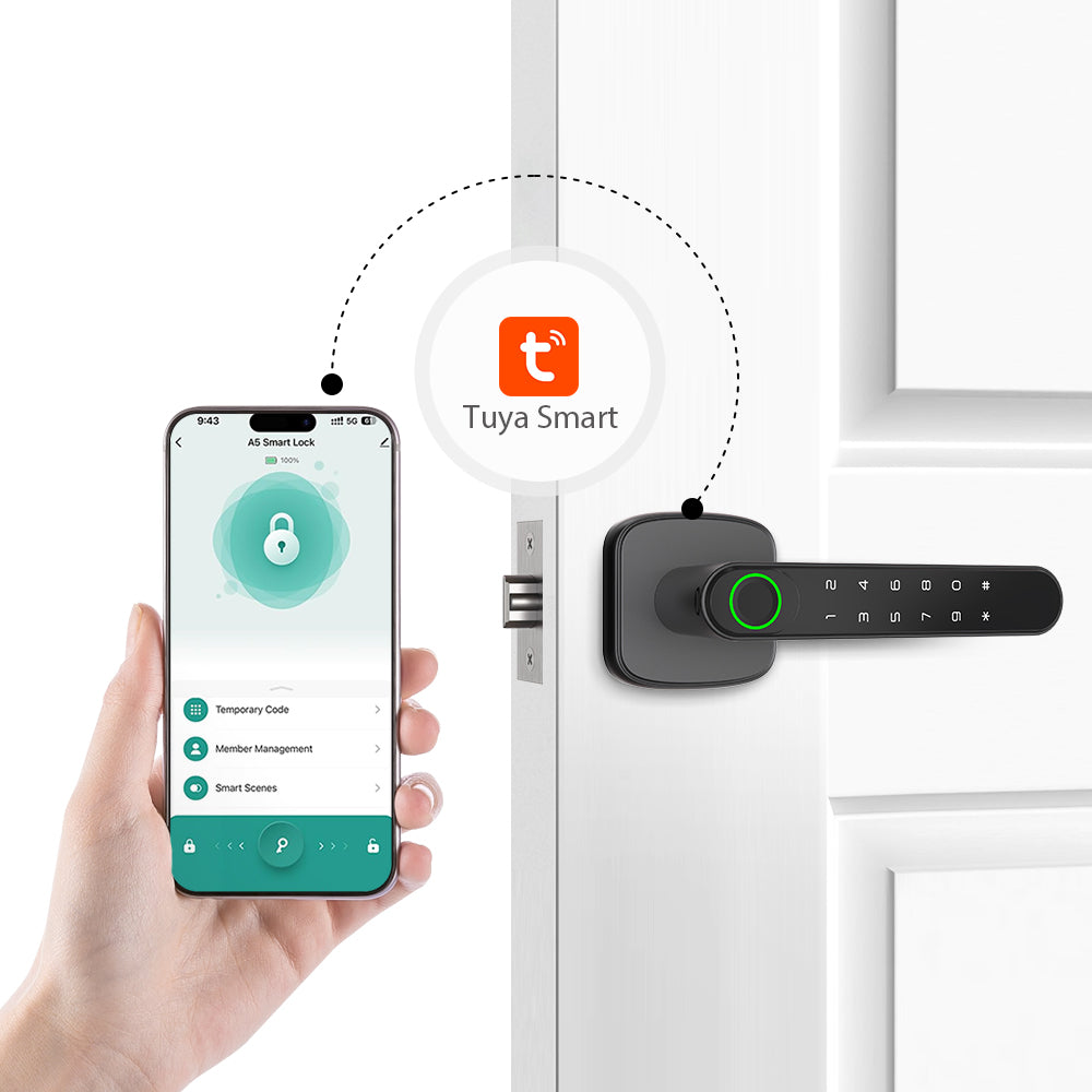 Tenon K1 plus Smart Door Lock with Handle