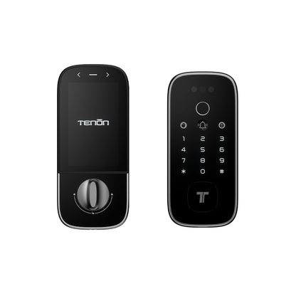 Tenon K10 pro Built-in WiFi Palm Vein Unlock Smart Door Lock with Display and Digital Door Viewer