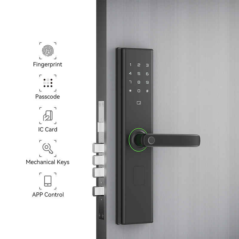 Tenon E5c Biometric Fingerprint Smart Front Door Lock