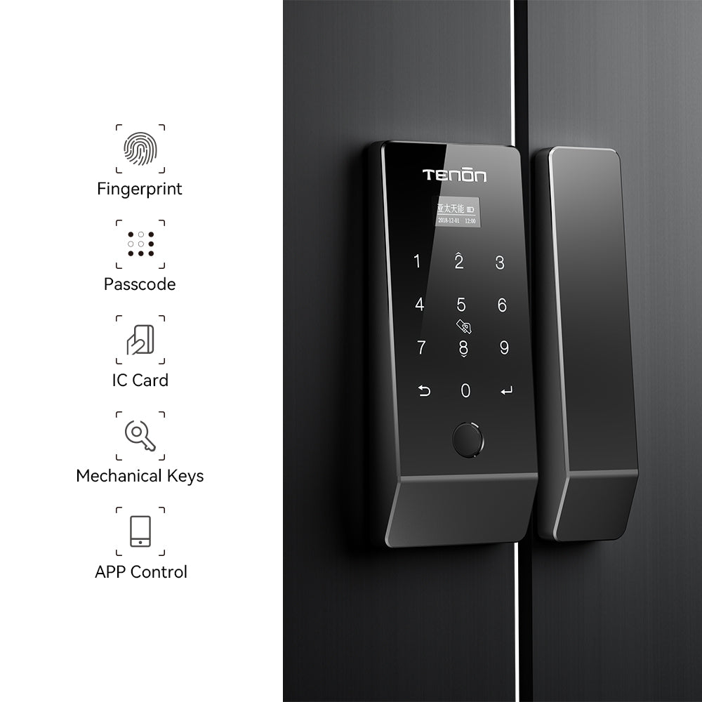 Tenon K5 Smart Glass Door Lock