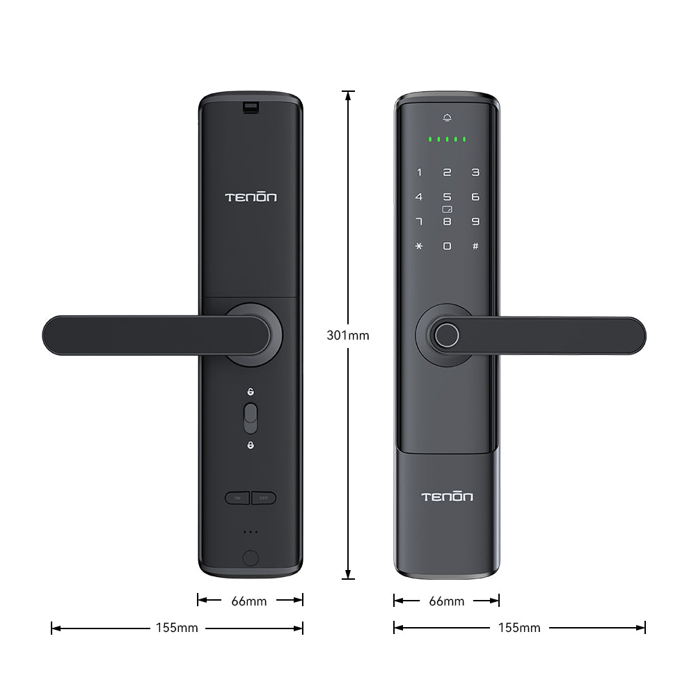 Tenon K6 Keyless Entry Door Lock with App Control