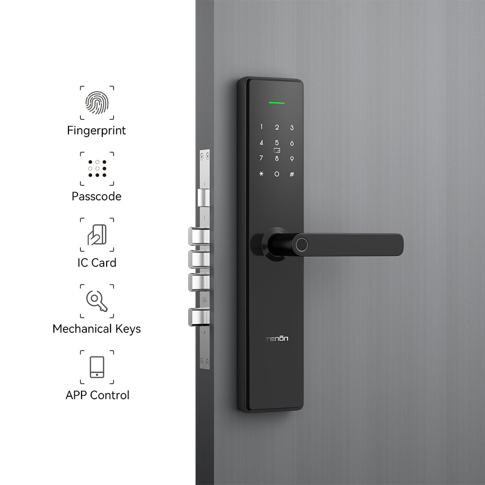 Tenon T15 Biometric Fingerprint Smart Door Lock with Handle