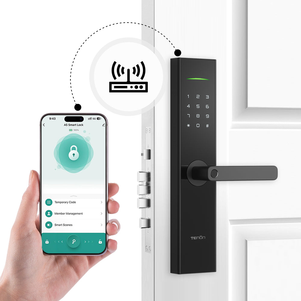 Tenon K70 Built-in WiFi Smart Door Lock